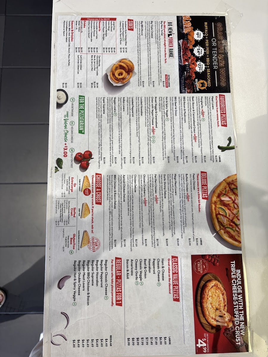 Menu Pizza Hut Manurewa-1