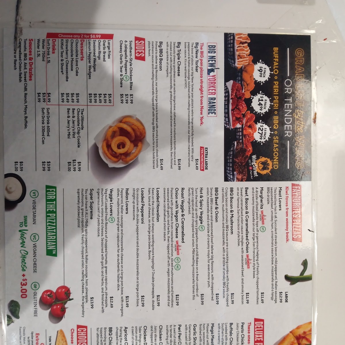 Menu Pizza Hut Manurewa-6